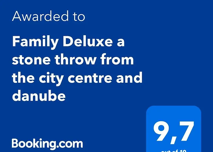 Family Deluxe A Stone Throw From The Centre And Danube Apartmán
